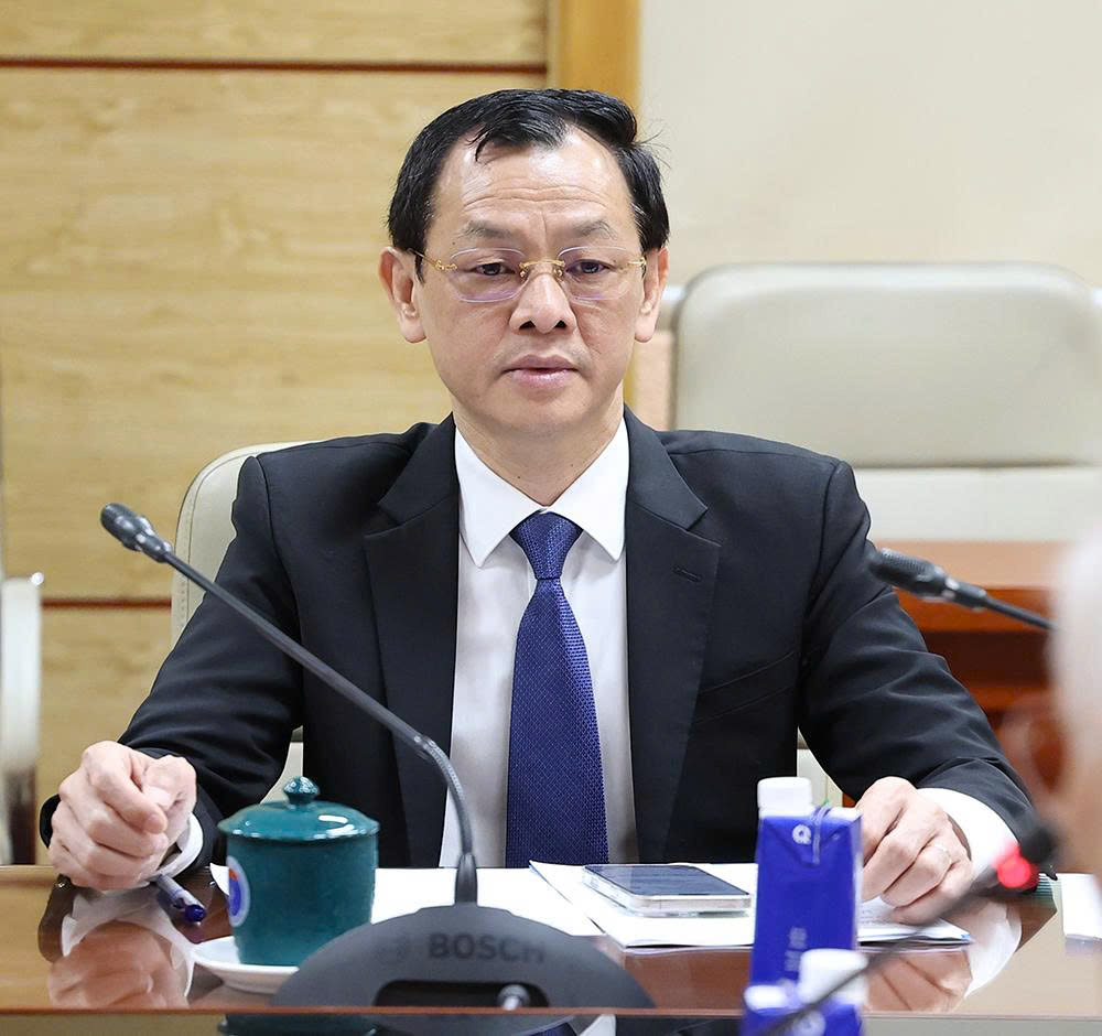 Thứ trưởng Nguyễn Tri Thức tiếp Hiệu trưởng Trường Đại học Khoa học Ứng dụng IMC Krems- Cộng hòa Áo
- Ảnh 2. Thứ trưởng Nguyễn Tri Thức tiếp Hiệu trưởng Trường Đại học Khoa học Ứng dụng IMC Krems- Cộng hòa Áo
- Ảnh 2.