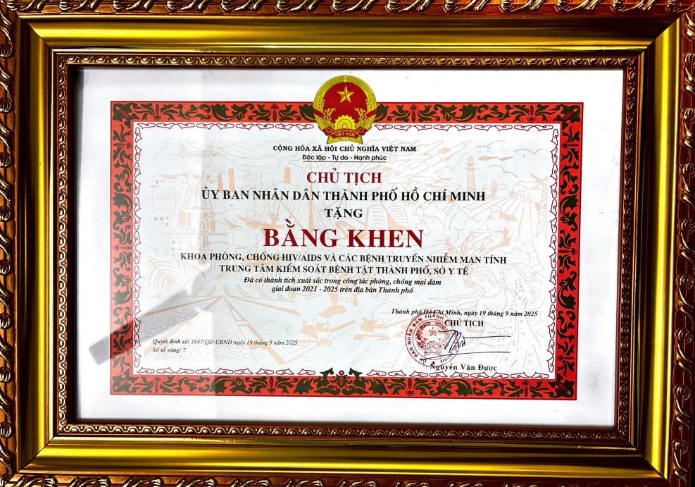 Khoa Phòng, chống HIV/AIDS và các bệnh truyền nhiễm mạn tính: Điểm sáng tiên phong trong hành trình chấm dứt đại dịch AIDS tại TP. Hồ Chí Minh- Ảnh 2.