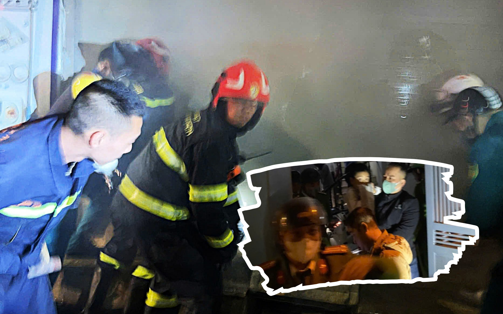 12 người thoát nạn trong 2 vụ cháy liên tiếp tại Hà Nội