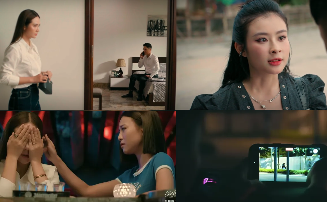 Cách em 1 milimet tập 24: Ngân, Viễn sập bẫy của Nghiêm?