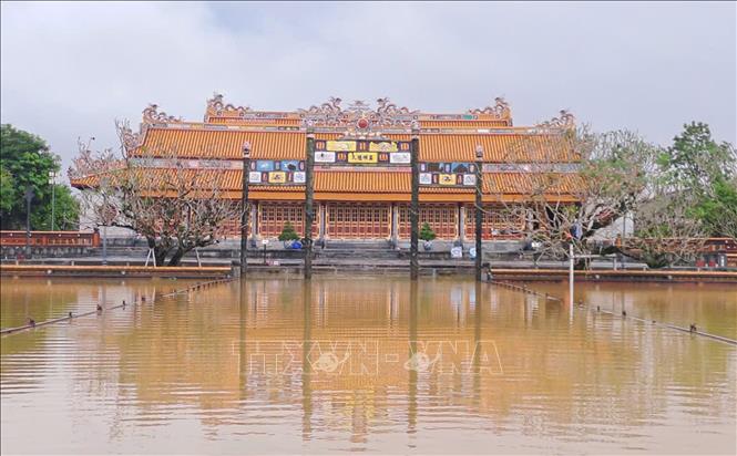 Xử lý khẩn cấp, gia cố đoạn tường thành phía Bắc Hoàng thành Huế- Ảnh 1.