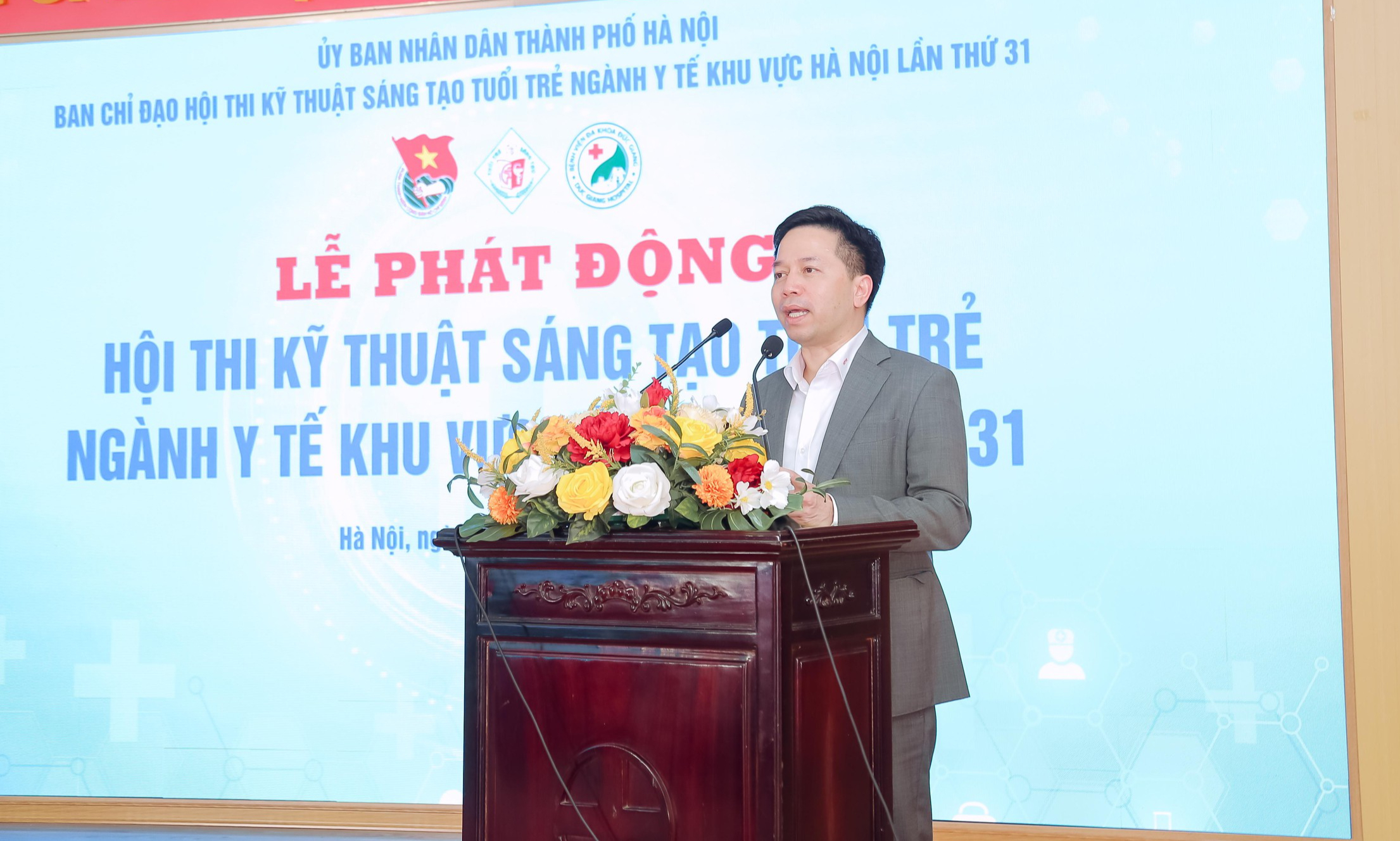 Phát động Hội thi tôn vinh những kỹ thuật sáng tạo tuổi trẻ ngành Y tế khu vực Hà Nội- Ảnh 2.