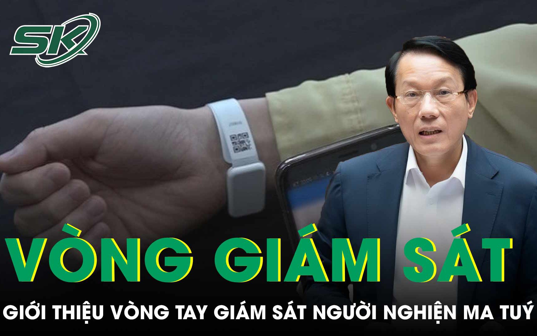 Bộ Công an giới thiệu vòng đeo tay giám sát người nghiện ma tuý và sau cai nghiện