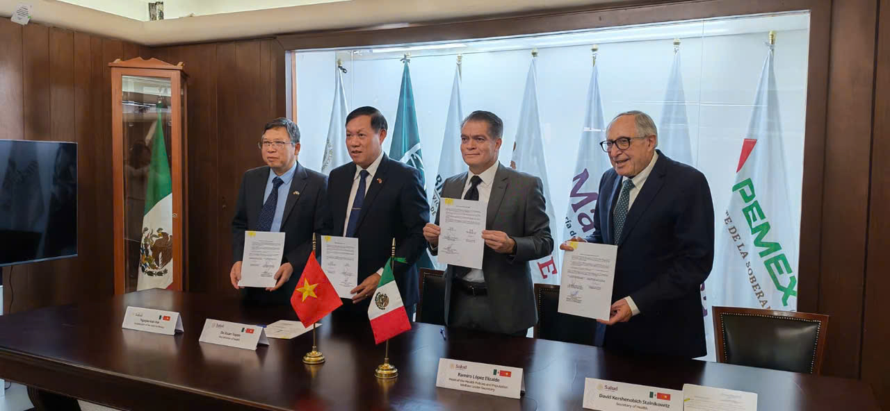 Thúc đẩy hợp tác y tế Việt Nam – Mexico trên cơ sở mối quan hệ truyền thống tốt đẹp- Ảnh 3. Thúc đẩy hợp tác y tế Việt Nam – Mexico trên cơ sở mối quan hệ truyền thống tốt đẹp- Ảnh 3.
