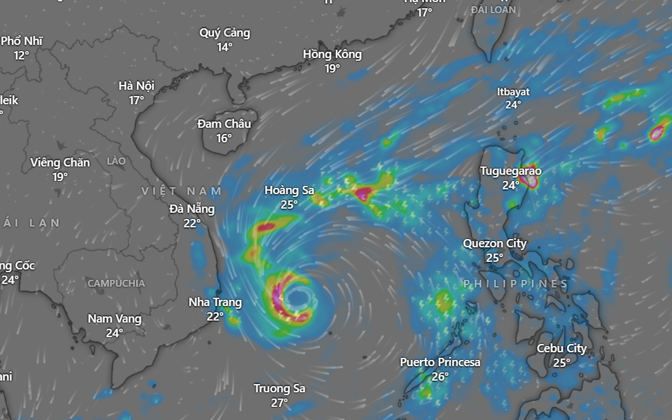 Biển Đông vừa có bão vừa có áp thấp nhiệt đới- Ảnh 3.
