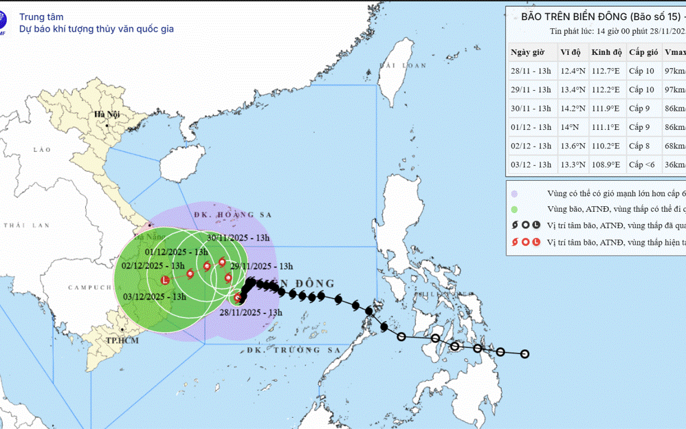Khẩn trương triển khai các biện pháp ứng phó với áp thấp nhiệt đới nối đuôi bão số 15- Ảnh 1.