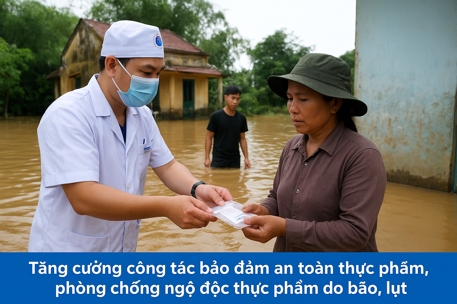 Kiểm soát chất lượng thực phẩm hỗ trợ vùng lũ lụt- Ảnh 1.