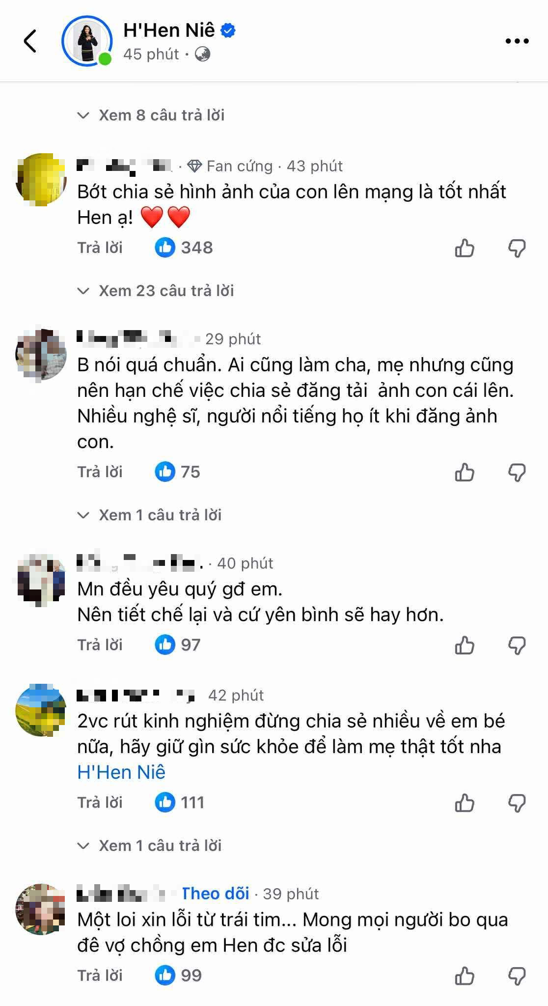 Vợ chồng H'Hen Niê xin lỗi sau clip 'dùng sữa mẹ pha cafe mời bạn', khán giả đưa ra lời khuyên thấm thía- Ảnh 4. Vợ chồng H'Hen Niê xin lỗi sau clip 'dùng sữa mẹ pha cafe mời bạn', khán giả đưa ra lời khuyên thấm thía- Ảnh 4.