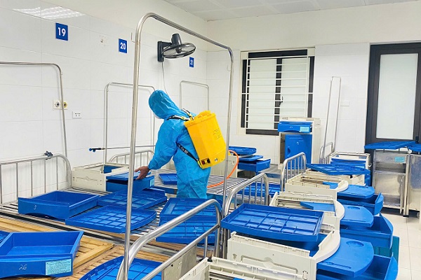 Chủ động phòng chống dịch, giữ vững môi trường Bệnh viện Xanh – Sạch – An toàn- Ảnh 3.