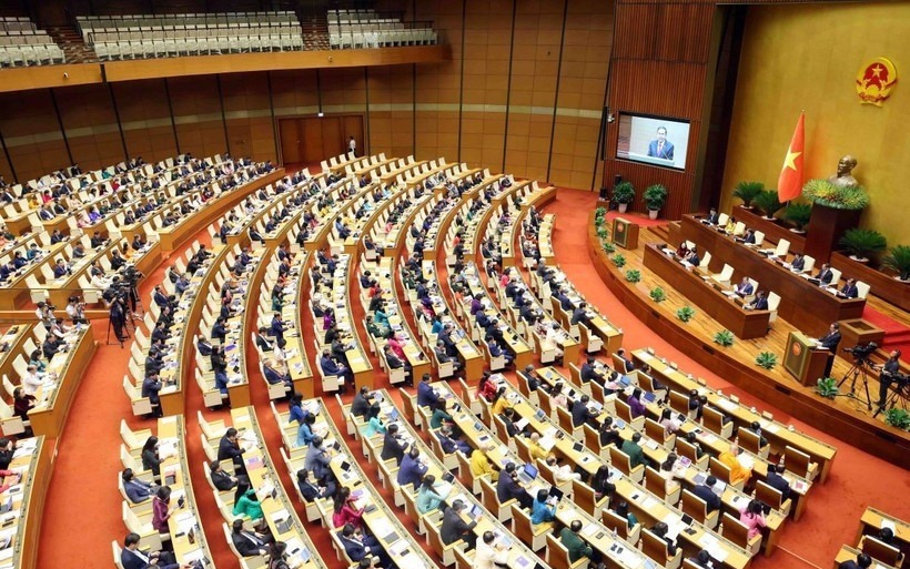 Tổng Bí thư Tô Lâm trao đổi, thông tin về một số điểm mới và định hướng trong Dự thảo Văn kiện trình Đại hội XIV của Đảng- Ảnh 4.