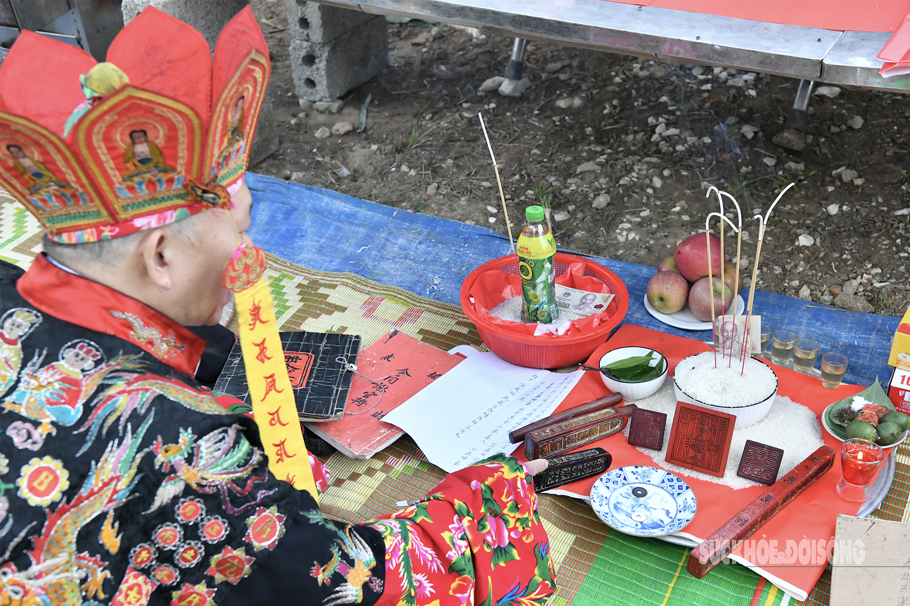 Giữ hồn nghi lễ cấp sắc giữa miền sơn cước Tuyên Quang- Ảnh 2.