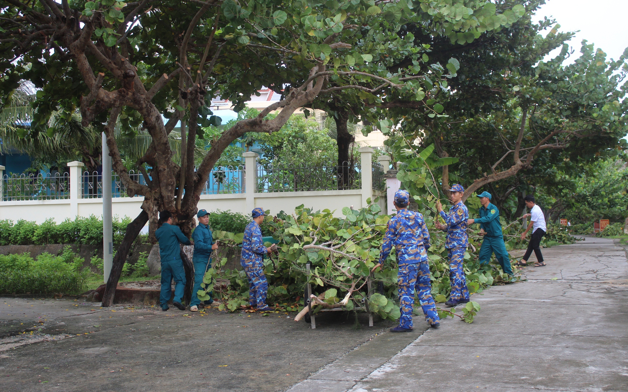 Đặc khu Trường Sa an toàn tuyệt đối khi bão Kalmaegi đổ bộ