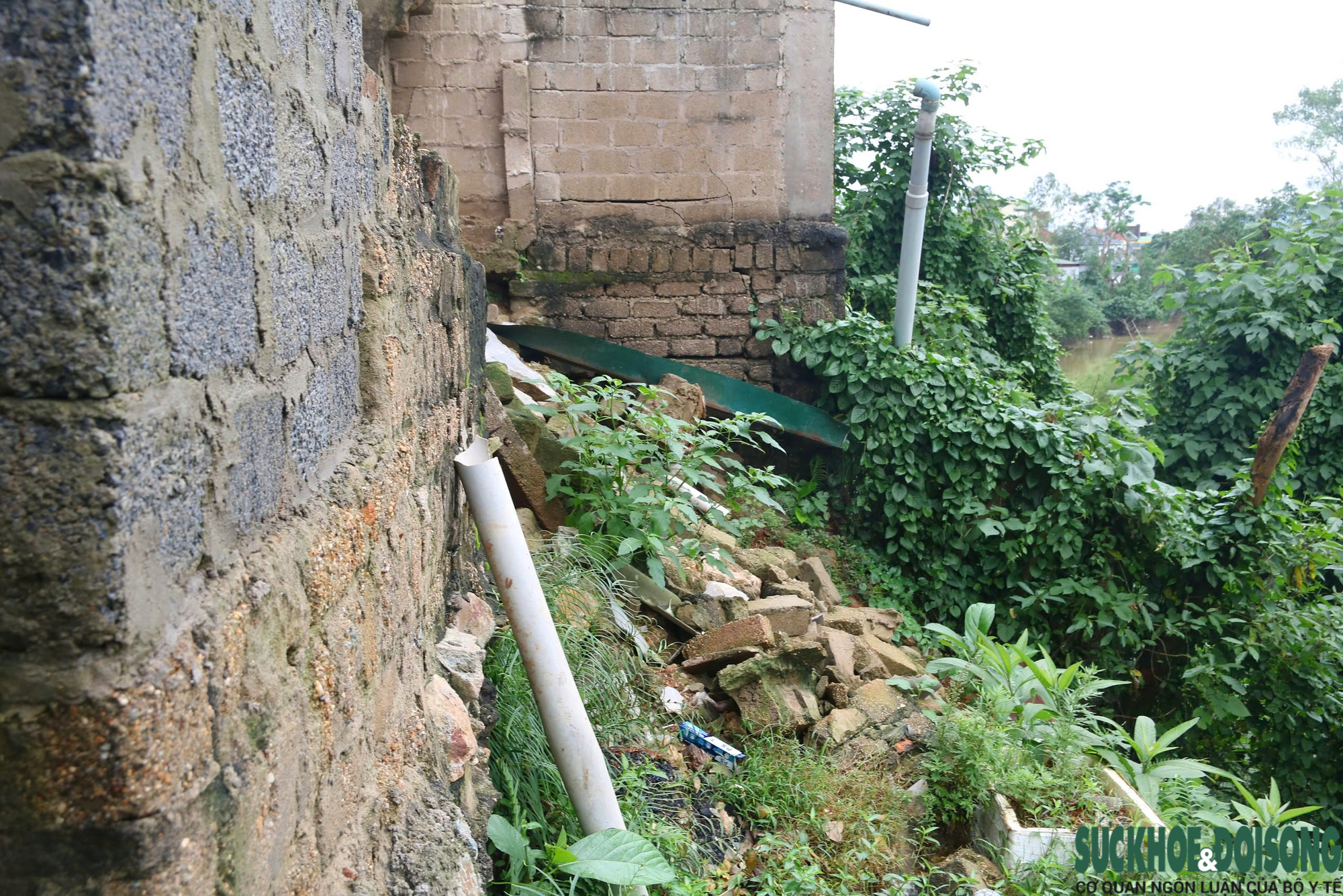 Sạt lở áp sát khu dân cư ở Nghệ An sau hai cơn bão lớn- Ảnh 7. Sạt lở áp sát khu dân cư ở Nghệ An sau hai cơn bão lớn- Ảnh 7.