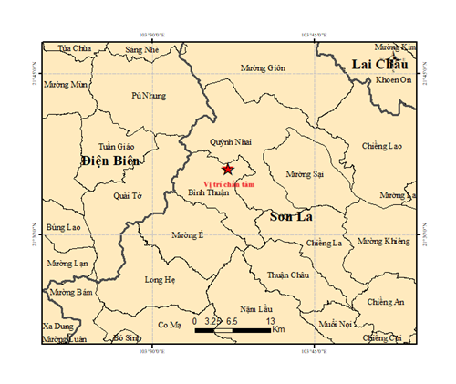 Động đất gây rung lắc mạnh ở Sơn La và TP. Huế- Ảnh 2.