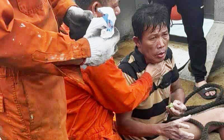 Kỳ tích giữa bão số 13: Cả 3 người mất tích ở Lý Sơn đều được cứu sống- Ảnh 2.