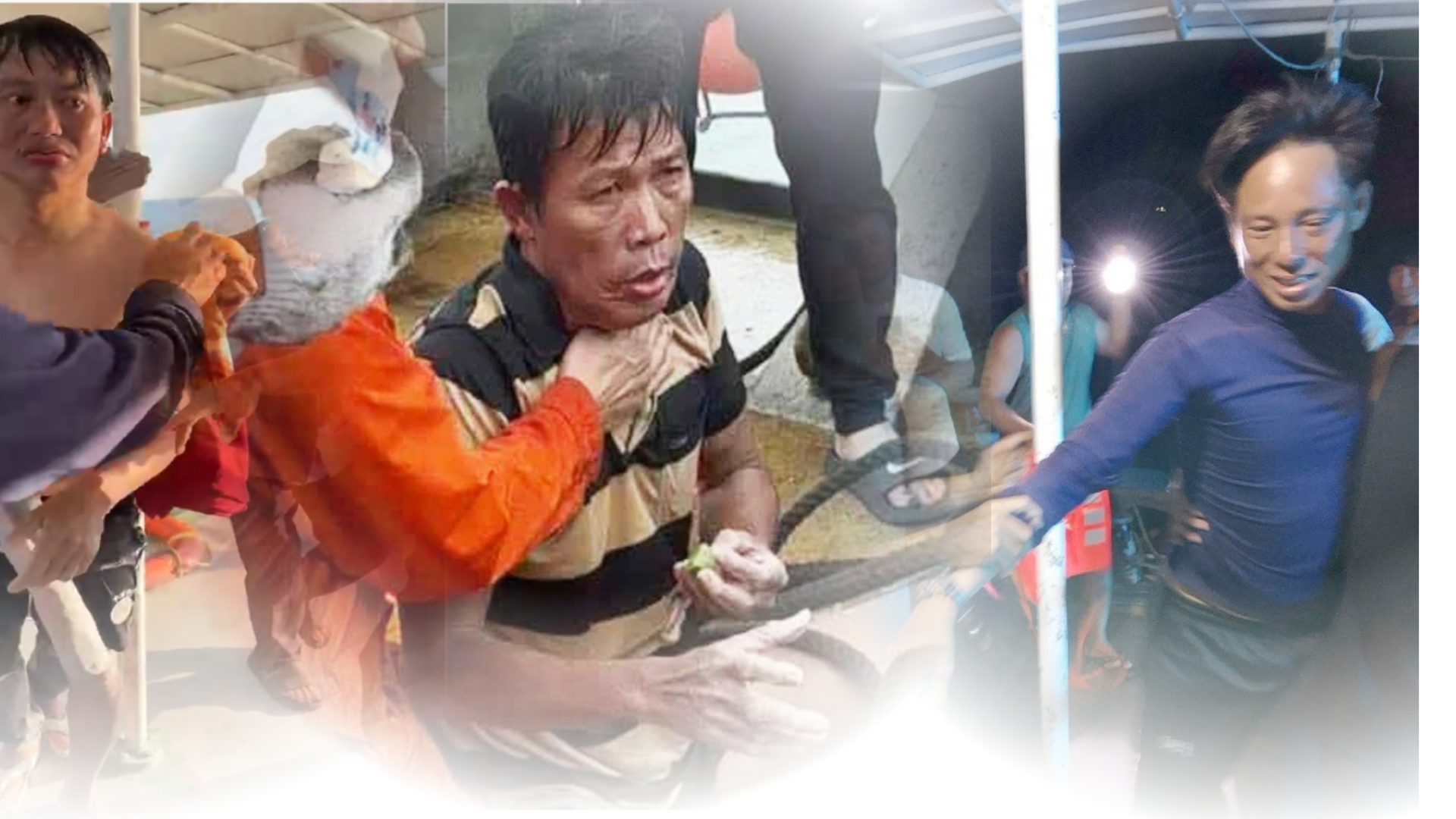 Kỳ tích giữa bão số 13: Cả 3 người mất tích ở Lý Sơn đều được cứu sống- Ảnh 1.