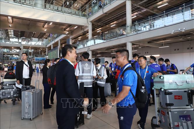 U22 Việt Nam đến Bangkok, sẵn sàng cho trận ra quân gặp Lào- Ảnh 1.