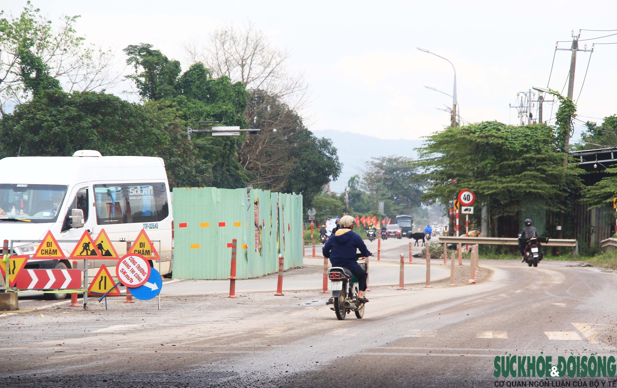 Cận cảnh Quốc lộ 14B xuống cấp nghiêm trọng giữa lúc dự án chậm tiến độ- Ảnh 1. Cận cảnh Quốc lộ 14B xuống cấp nghiêm trọng giữa lúc dự án chậm tiến độ- Ảnh 1.