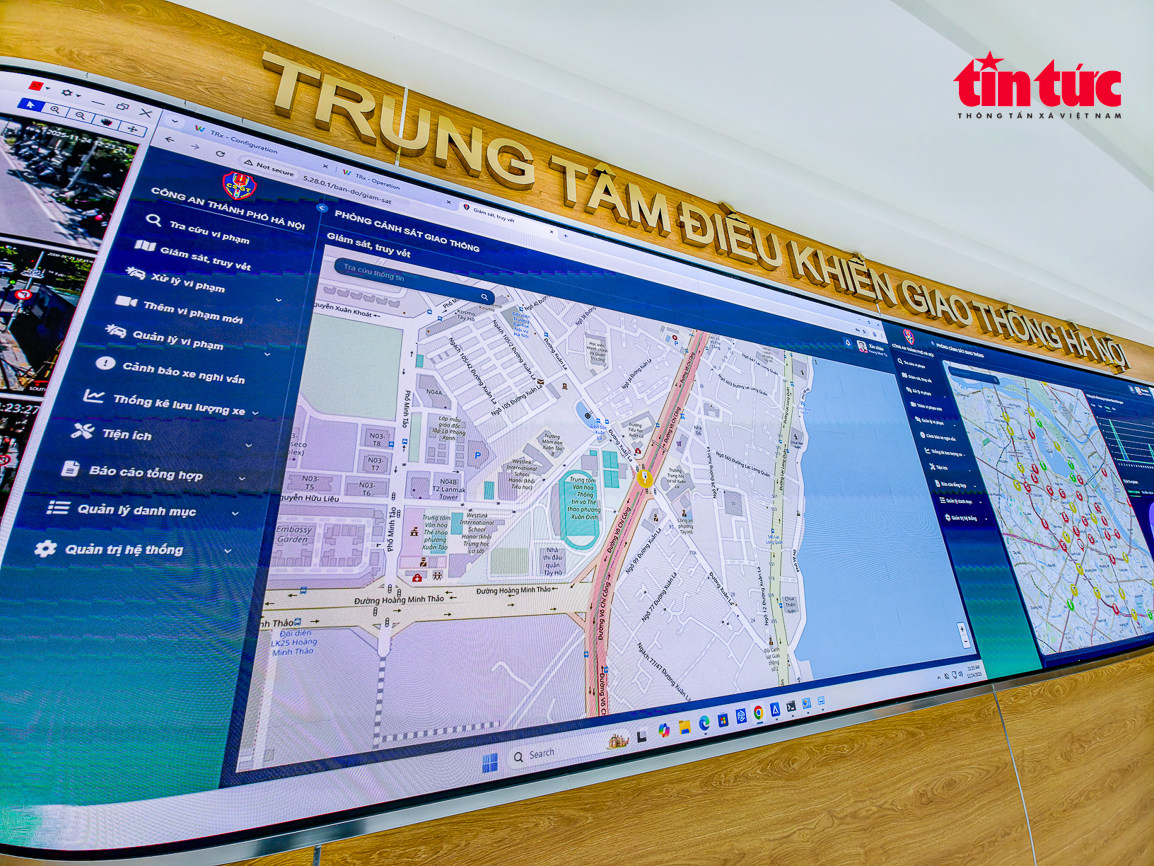 Bên trong trung tâm điều khiển 1.837 camera AI ở Hà Nội- Ảnh 5. Bên trong trung tâm điều khiển 1.837 camera AI ở Hà Nội- Ảnh 5.