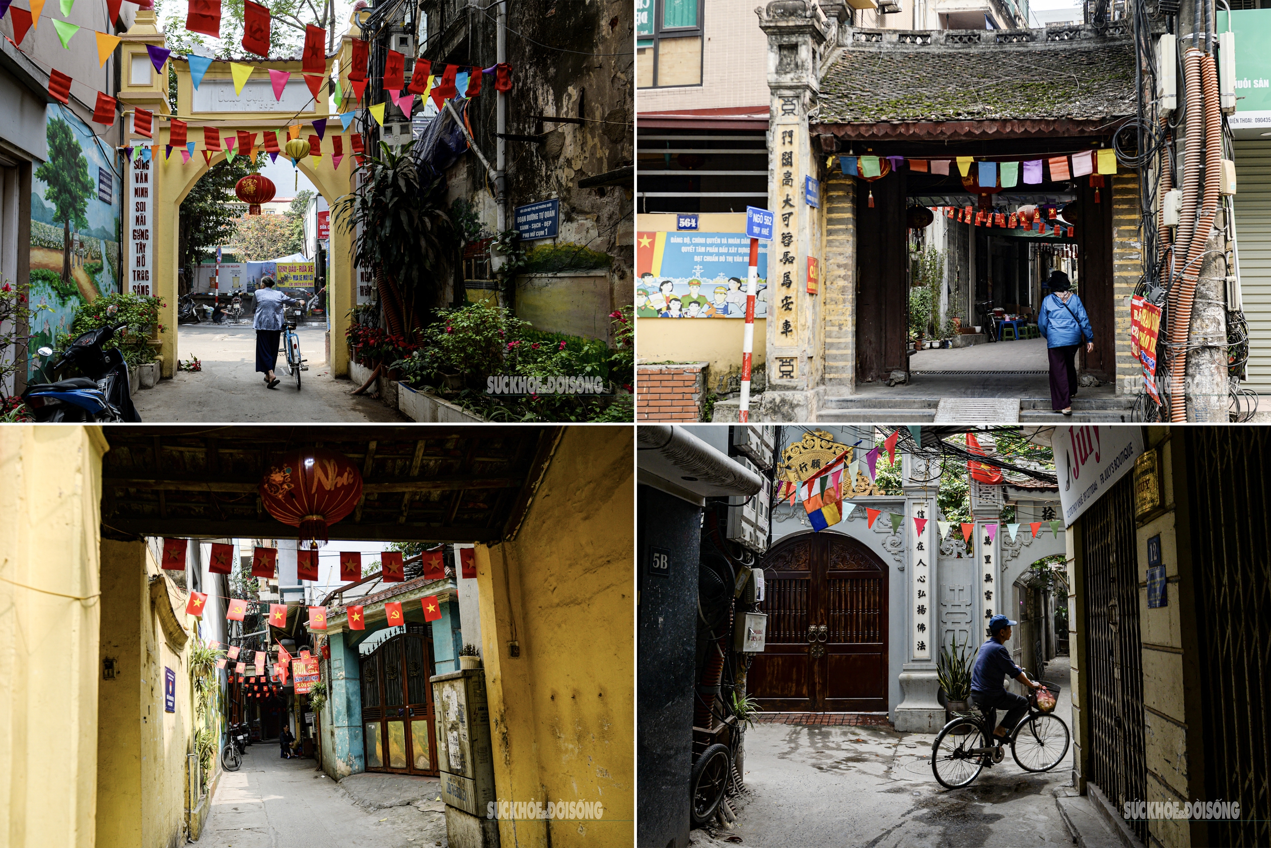 Những cổng làng rêu phong giữa phố thị- Ảnh 1. Những cổng làng rêu phong giữa phố thị- Ảnh 1.