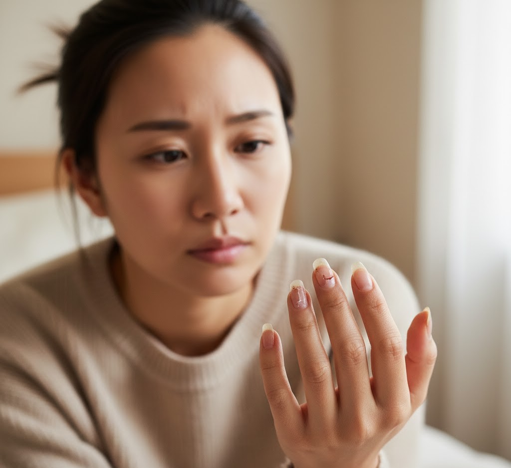 Vì sao móng tay dễ bị khô gãy khi thời tiết hanh khô? Cách chăm sóc và bảo vệ- Ảnh 1. Vì sao móng tay dễ bị khô gãy khi thời tiết hanh khô? Cách chăm sóc và bảo vệ- Ảnh 1.