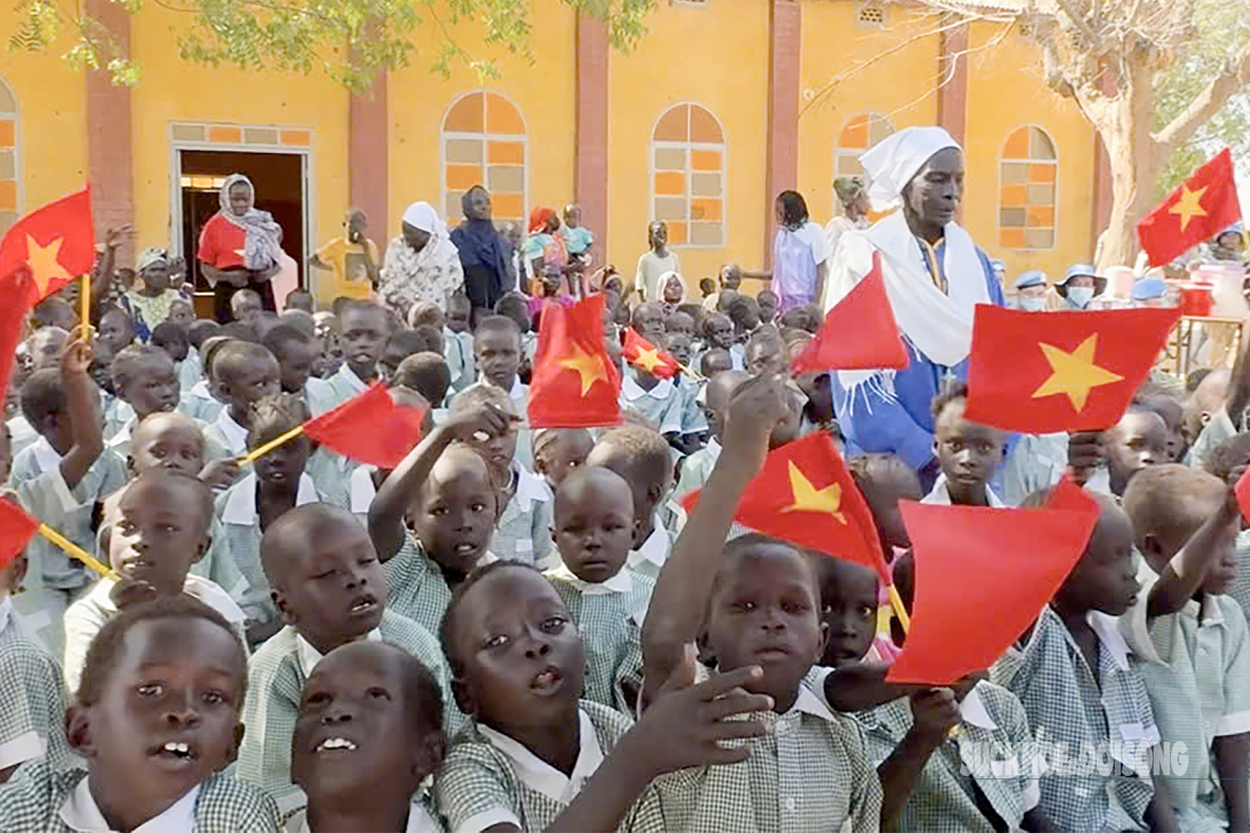 Đội Công binh số 4 gieo mầm nhân ái giữa lòng Abyei- Ảnh 2.