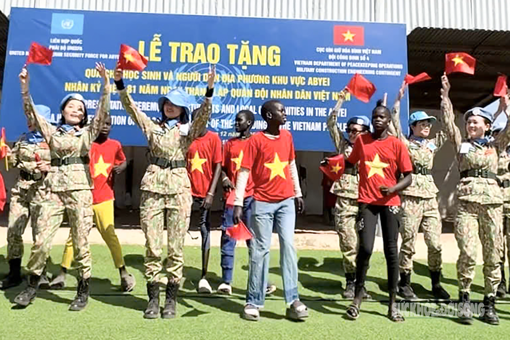 Đội Công binh số 4 gieo mầm nhân ái giữa lòng Abyei- Ảnh 4.