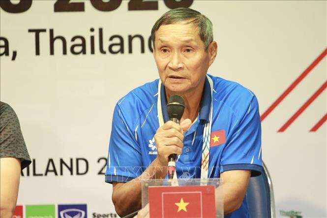 SEA Games 33: HLV Mai Đức Chung tự tin trước chung kết bóng đá nữ- Ảnh 1. SEA Games 33: HLV Mai Đức Chung tự tin trước chung kết bóng đá nữ- Ảnh 1.