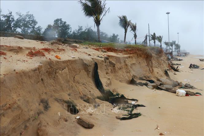 Quảng Trị: Bờ kè bãi tắm cộng đồng Trung Giang sạt lở nghiêm trọng- Ảnh 6. Quảng Trị: Bờ kè bãi tắm cộng đồng Trung Giang sạt lở nghiêm trọng- Ảnh 6.