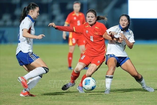 SEA Games 33: Bóng đá nữ Việt Nam lỡ hẹn với HCV- Ảnh 1. SEA Games 33: Bóng đá nữ Việt Nam lỡ hẹn với HCV- Ảnh 1.