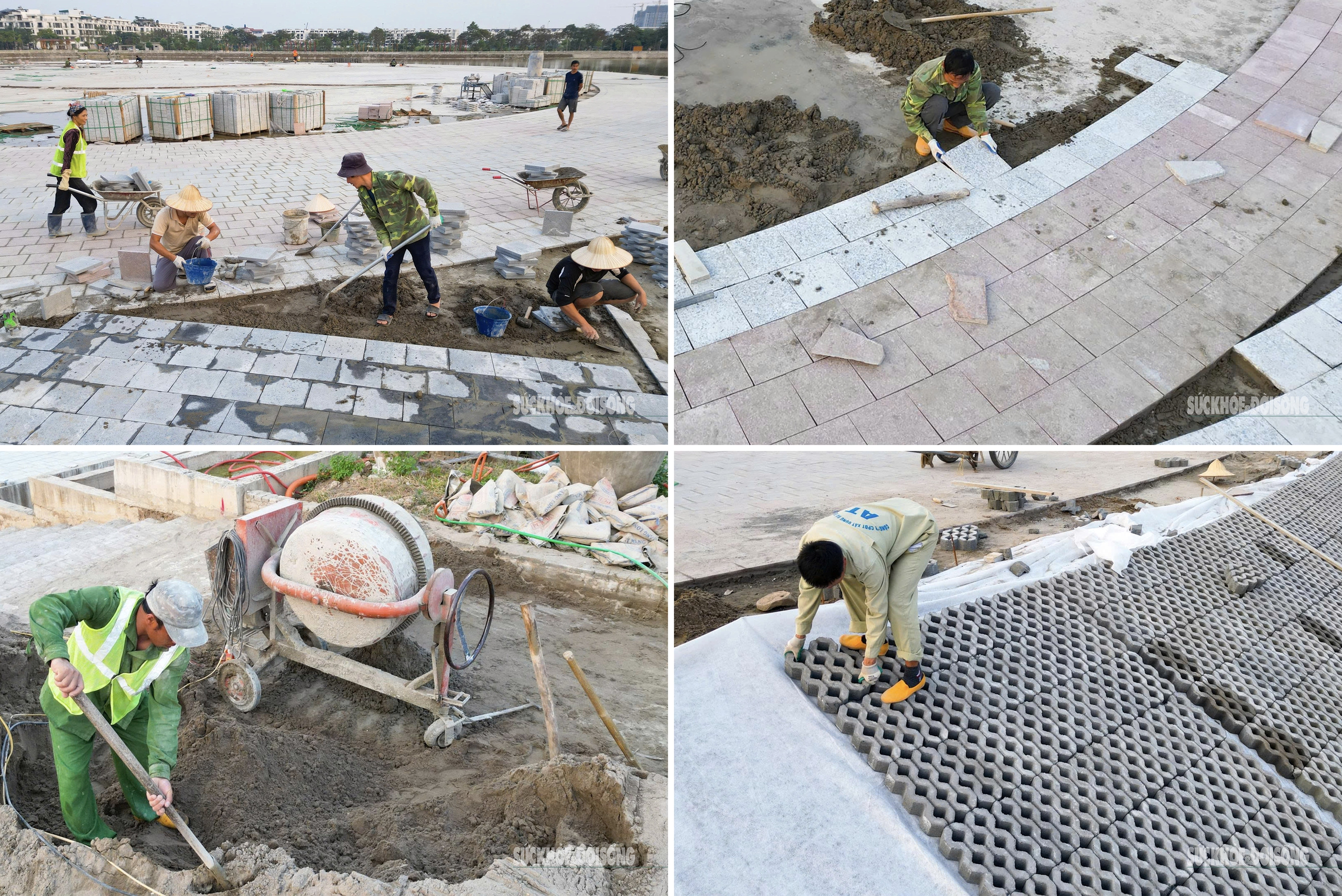 Lộ diện cổng hoa sen 5 cánh tại Công viên Gia Lâm- Ảnh 5. Lộ diện cổng hoa sen 5 cánh tại Công viên Gia Lâm- Ảnh 5.