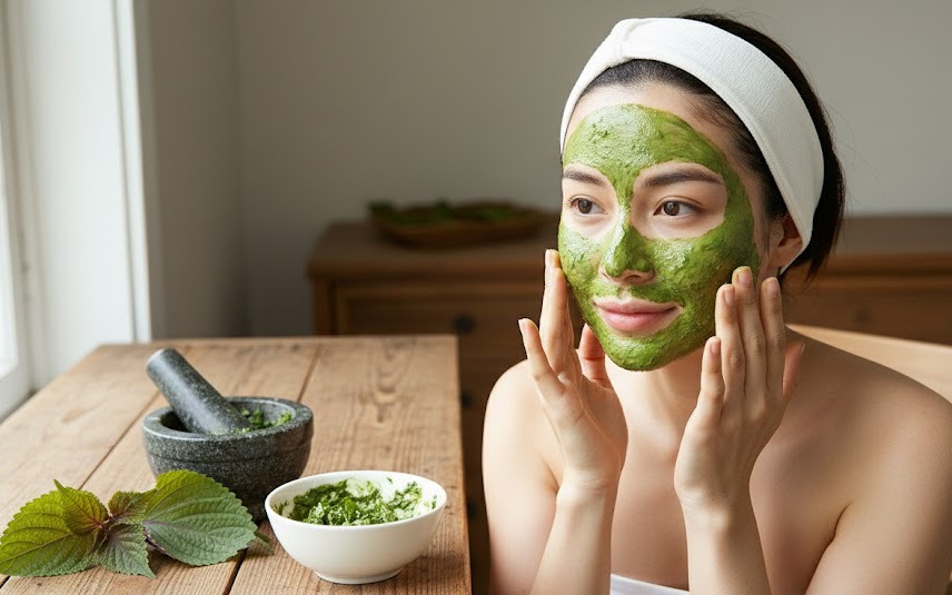 Cách sử dụng lá tía tô đánh bay nám và dưỡng trắng da