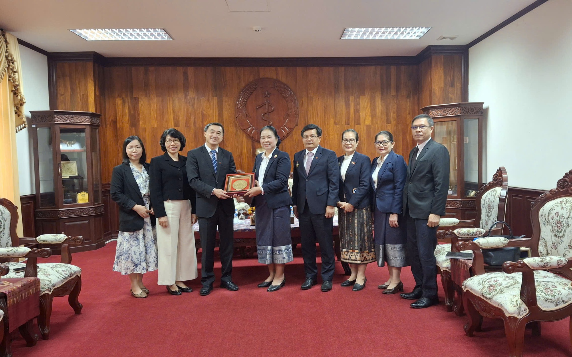 Thủ tướng Phạm Minh Chính đồng chủ trì Kỳ họp 48 Ủy ban liên Chính phủ hợp tác Việt Nam - Lào- Ảnh 6. Thủ tướng Phạm Minh Chính đồng chủ trì Kỳ họp 48 Ủy ban liên Chính phủ hợp tác Việt Nam - Lào- Ảnh 6.