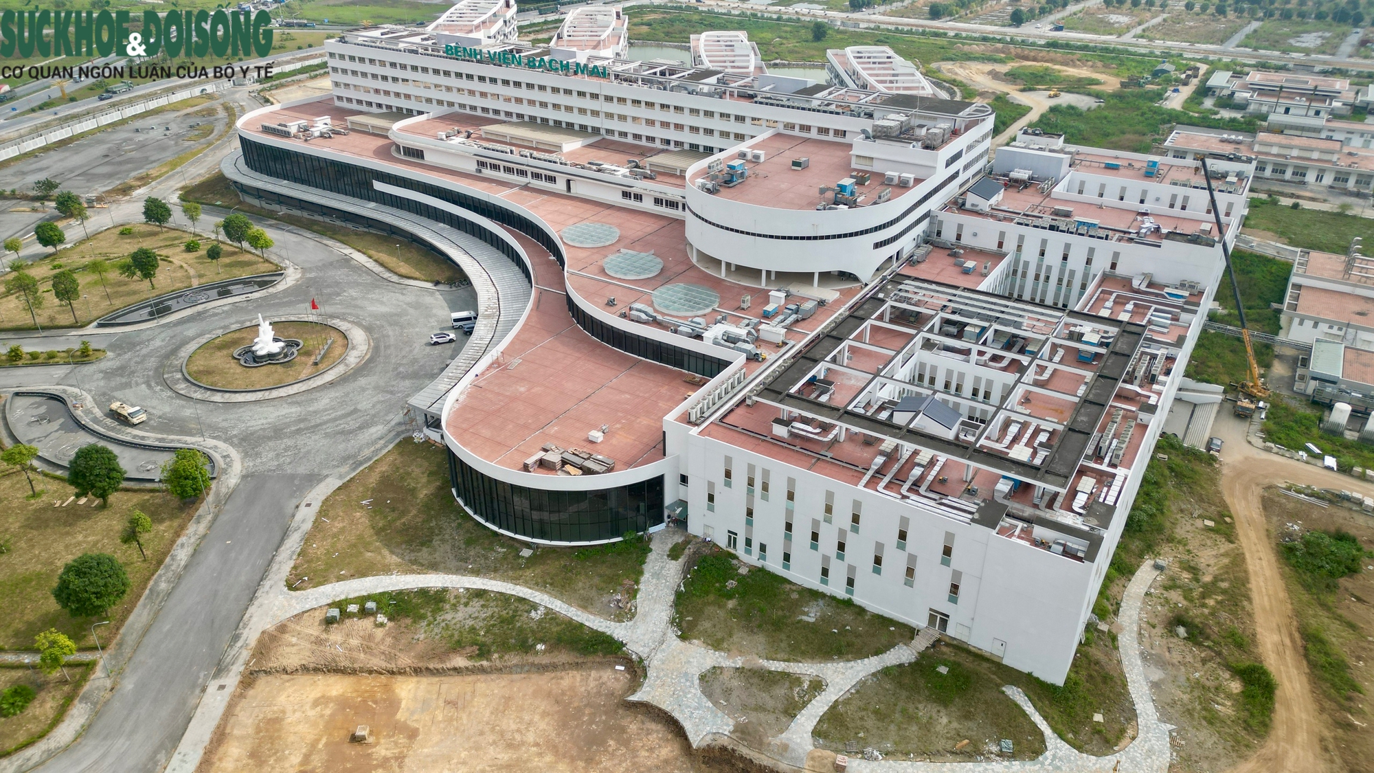 Toàn cảnh dự án Cơ sở 2 Bệnh viện Hữu nghị Việt Đức và Bệnh viện Bạch Mai trước ngày khánh thành- Ảnh 11.