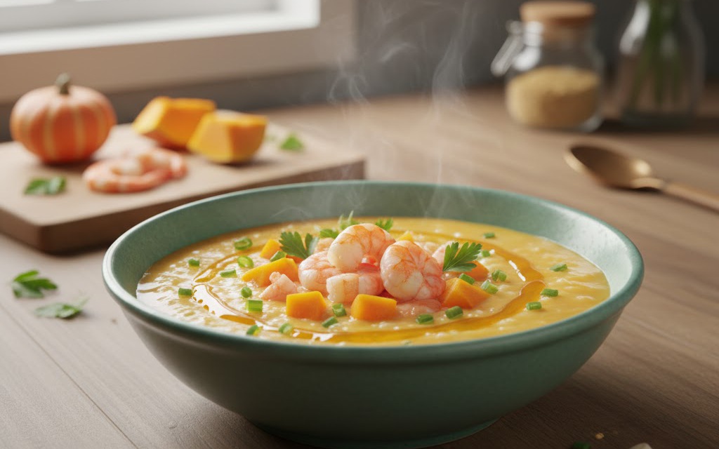 Canh khoai tây nấu rau cần: 'hot trend' ẩm thực và 5 lợi ích với sức khỏe- Ảnh 3. 5 món cháo dễ nấu đủ dinh dưỡng cho cả nhà