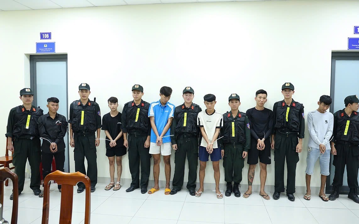 Khởi tố Đoàn Văn Sáng về tội 'Giết người'- Ảnh 2. Triệt phá ổ nhóm "Giết người, gây rối trật tự công cộng" do "Tẻo Bô" cầm đầu