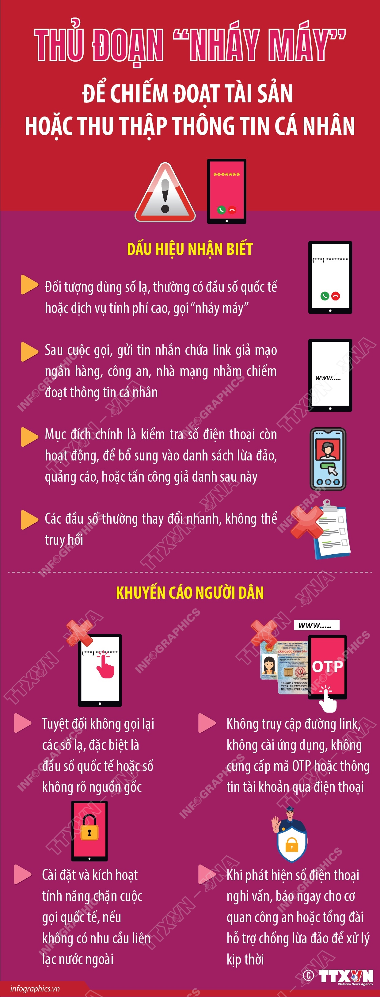 Thủ đoạn 'nháy máy' để chiếm đoạt tài sản hoặc thu thập thông tin cá nhân- Ảnh 1.