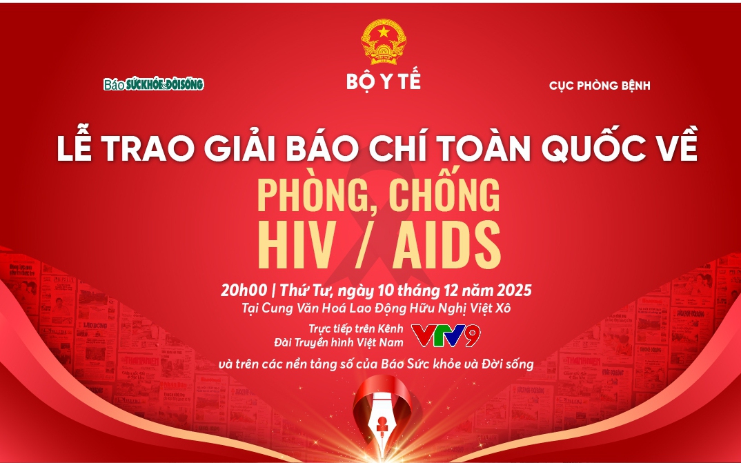 Đón chờ Lễ trao giải Báo chí toàn quốc về phòng, chống HIV/AIDS sắp diễn ra ngày 10/12 tới