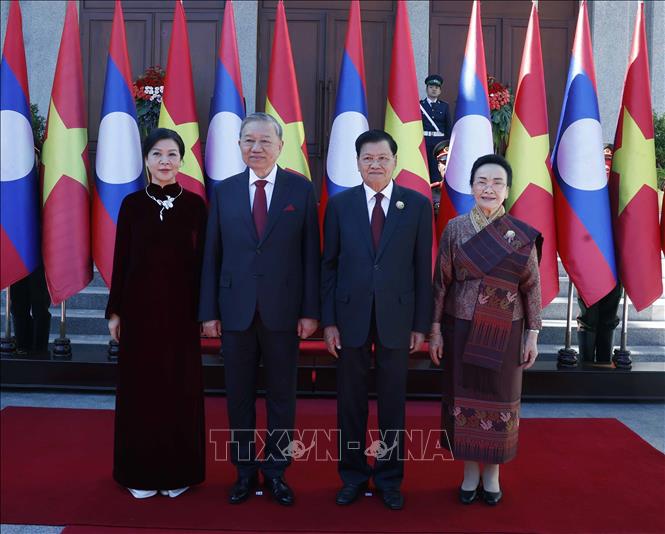 Tuyên bố chung Việt Nam - Lào nhân chuyến thăm của Tổng Bí thư Tô Lâm tới Lào- Ảnh 2.