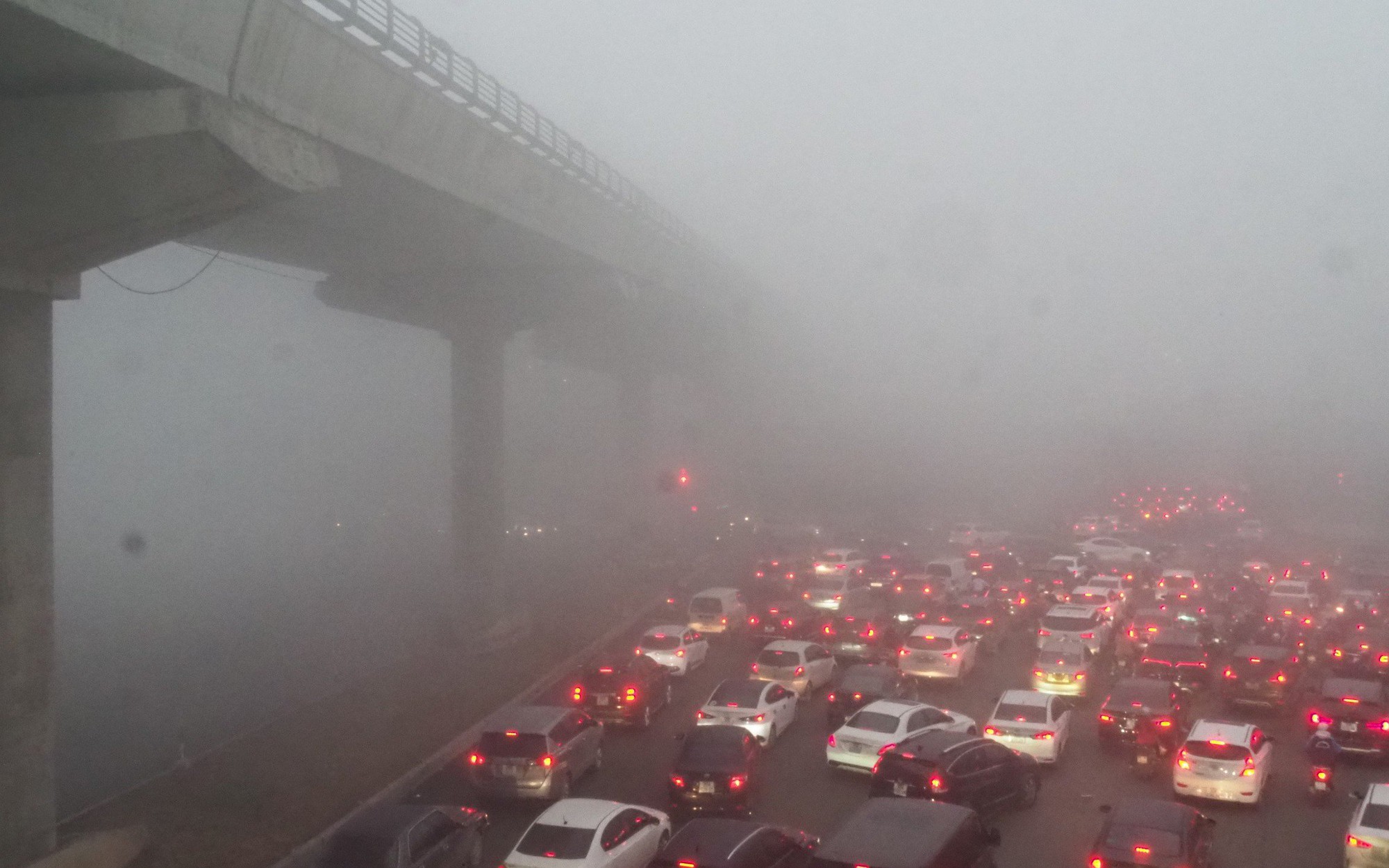 Ô nhiễm không khí ở Hà Nội đã kéo dài, ảnh hưởng sức khỏe người dân