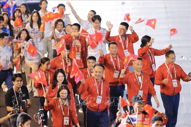 SEA Games 33: Vang vọng âm thanh của những nhà vô địch- Ảnh 2. SEA Games 33: Vang vọng âm thanh của những nhà vô địch- Ảnh 2.