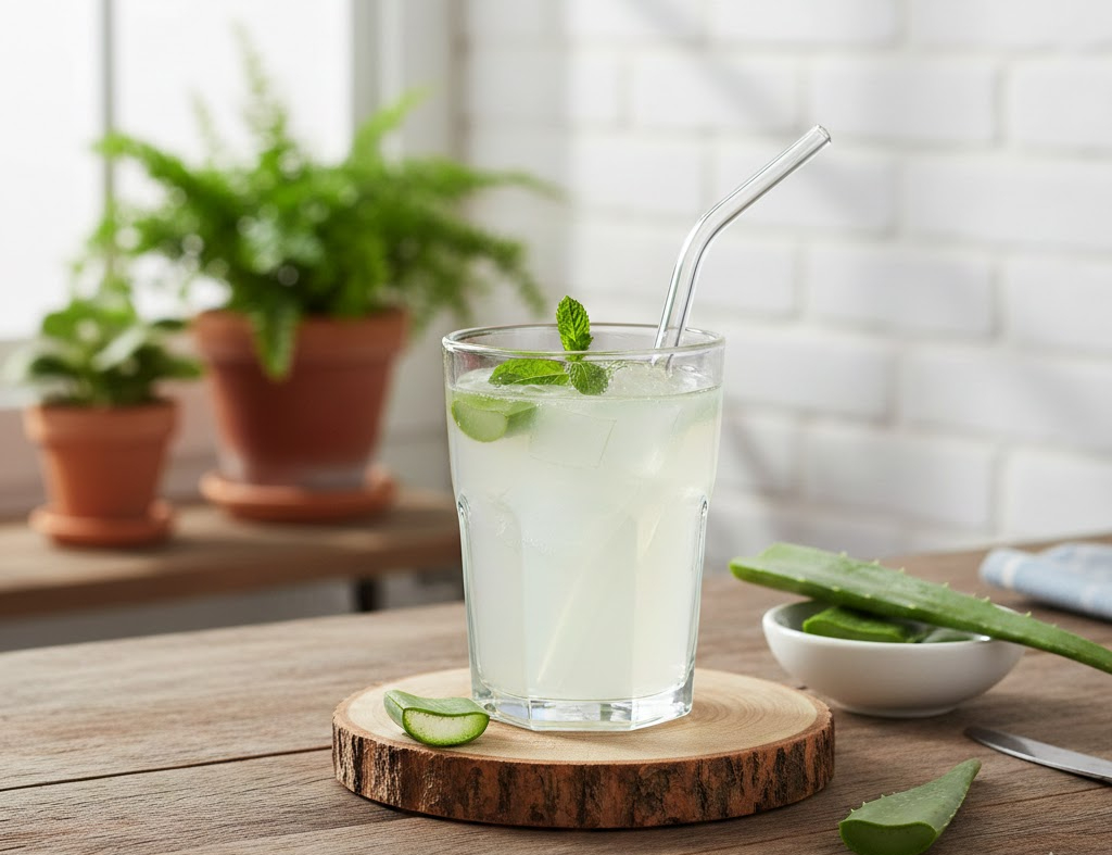 Nước ép nha đam: 8 lợi ích và 5 nhóm người nên tránh- Ảnh 1.