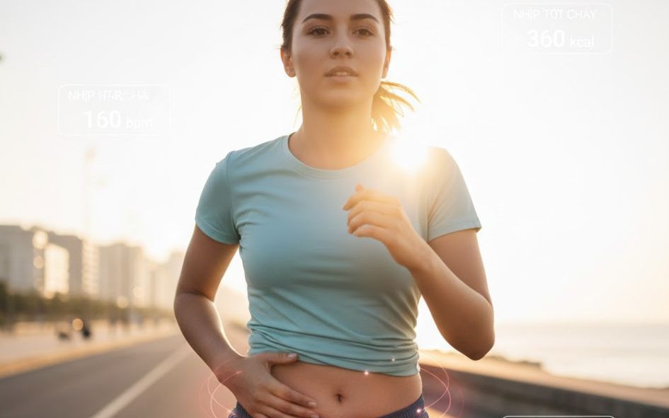 Chạy bộ hay đi bộ nhanh giảm mỡ bụng hiệu quả hơn?