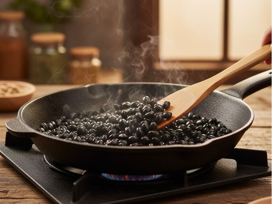 Cách làm nước đậu đen rang giảm cân- Ảnh 2.