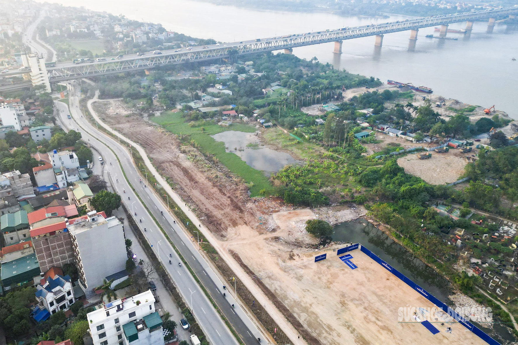 Dải đất ven sông Hồng chờ 'thay áo' thành Công viên Phú Thượng- Ảnh 2.