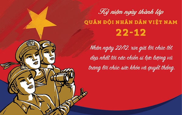 Những mẫu thiệp chúc mừng ngày Quân đội Nhân dân Việt Nam 22/12 đẹp nhất- Ảnh 6.