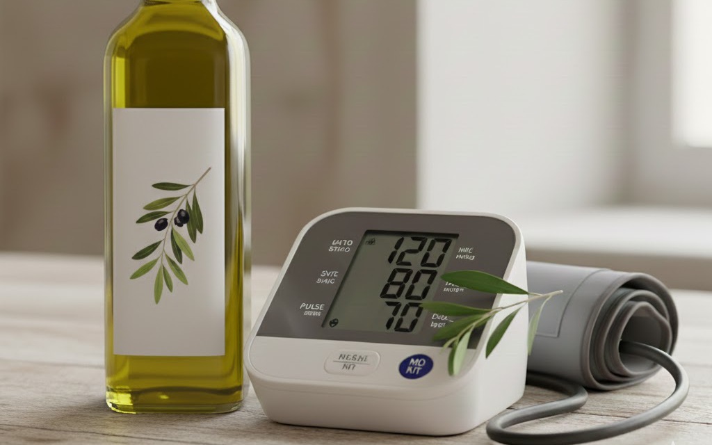 Điều gì xảy ra với huyết áp khi dùng một thìa dầu ô liu mỗi ngày?