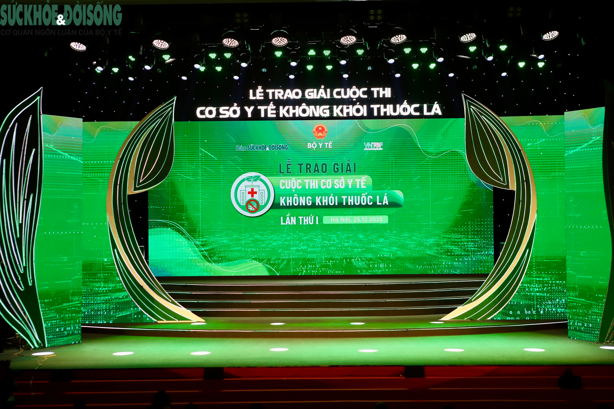 Hoàn tất tổng duyệt, sẵn sàng cho Lễ trao giải "Cơ sở y tế không khói thuốc lá"- Ảnh 2.