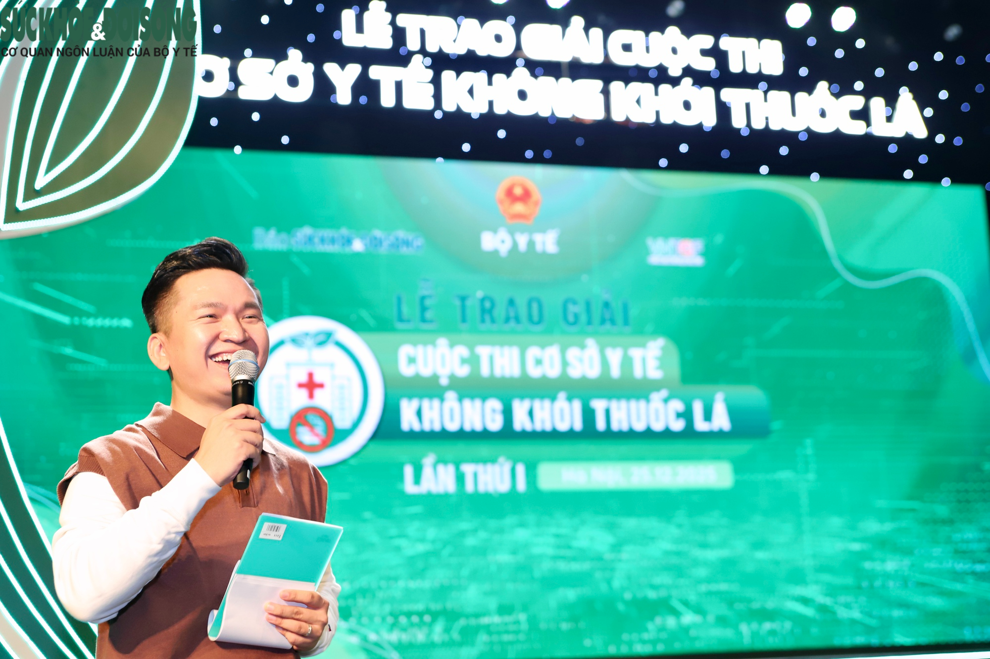 Hoàn tất tổng duyệt, sẵn sàng cho Lễ trao giải "Cơ sở y tế không khói thuốc lá"- Ảnh 8.