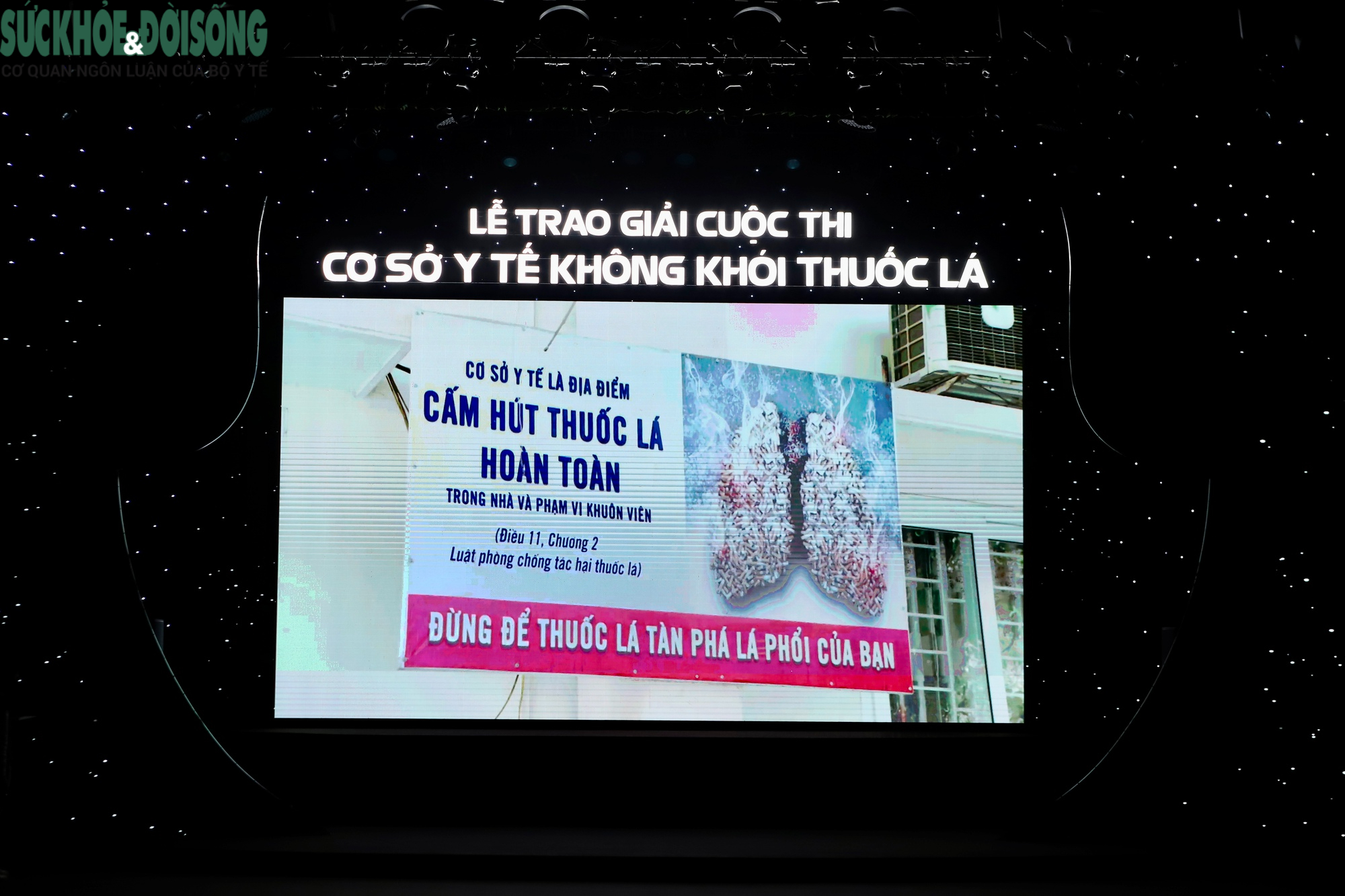 Hoàn tất tổng duyệt, sẵn sàng cho Lễ trao giải "Cơ sở y tế không khói thuốc lá"- Ảnh 9.